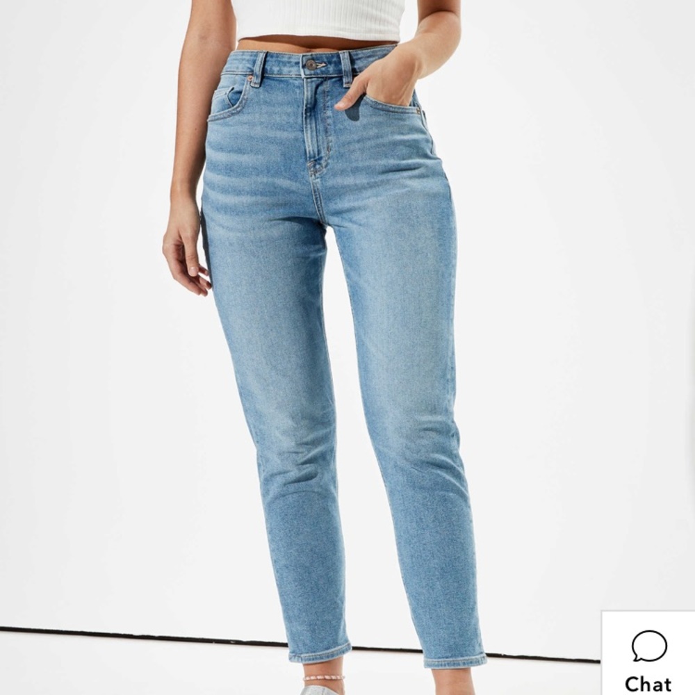 American Eagle mom jeans size 6 extra long